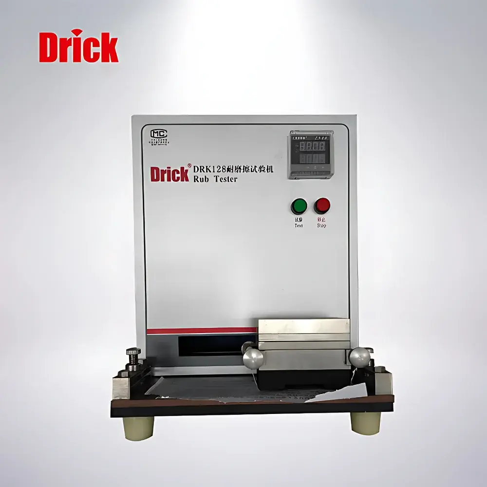 Drick DRK128 ASTM D5264 Ink Rub Resistance Tester