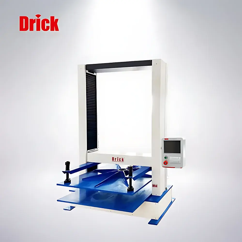 Drick DRK123-1 Compression Tester for Plastic Pails, Edible Oil Containers, PET Water Bottles & Corrugated Shipping Cases