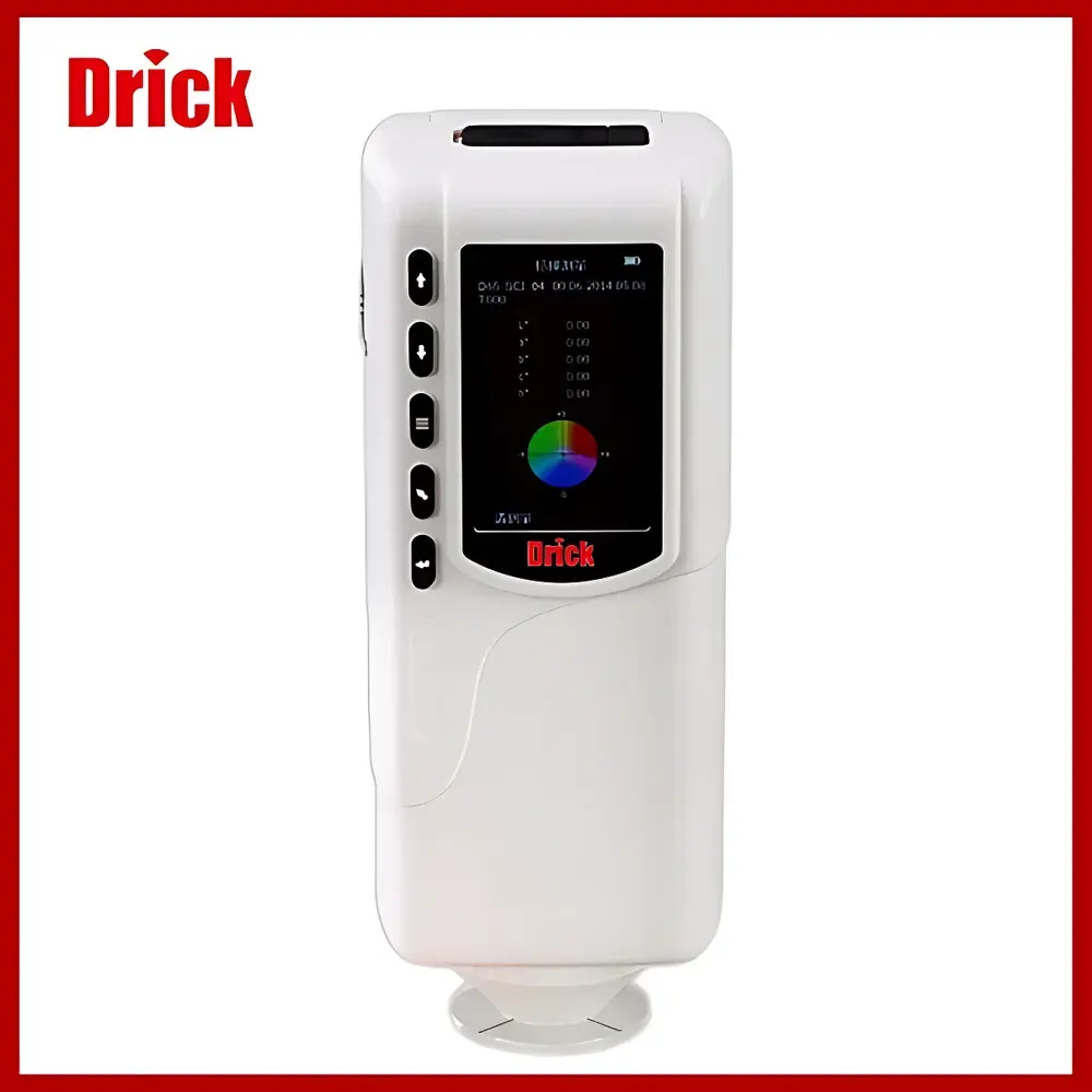 Drick DRK-4520 Whiteness Meter with Mirror Reflectance and Fluorescent Brightness Measurement Capability