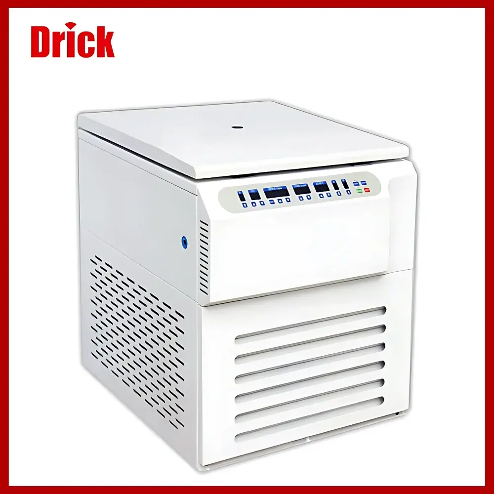 Drick DRK-DL8M Floor-standing High-Capacity Refrigerated Centrifuge with Microprocessor Control