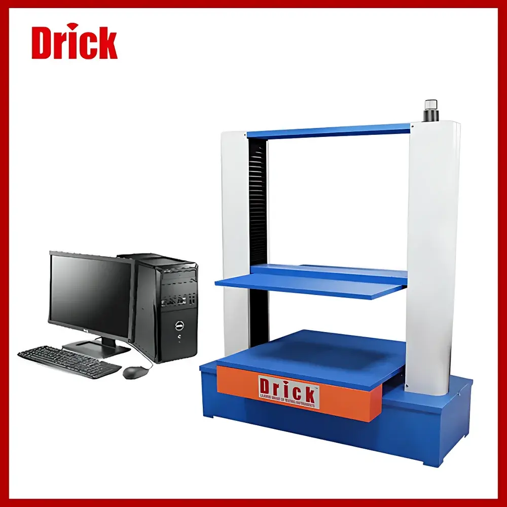 Drick DRK123 PC Computer-Controlled Compression Tester for Corrugated Boxes