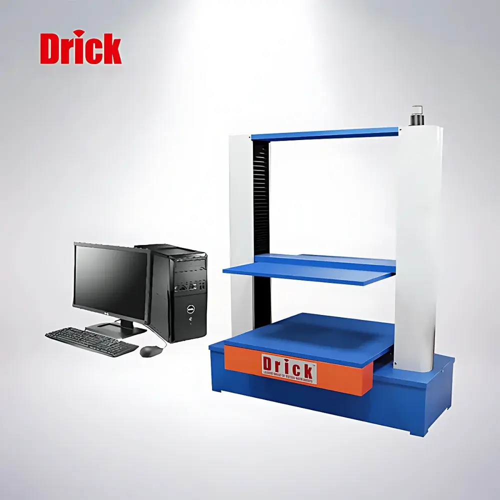 Drick DRK123 PC Computer-Controlled Compression Tester for Corrugated Boxes