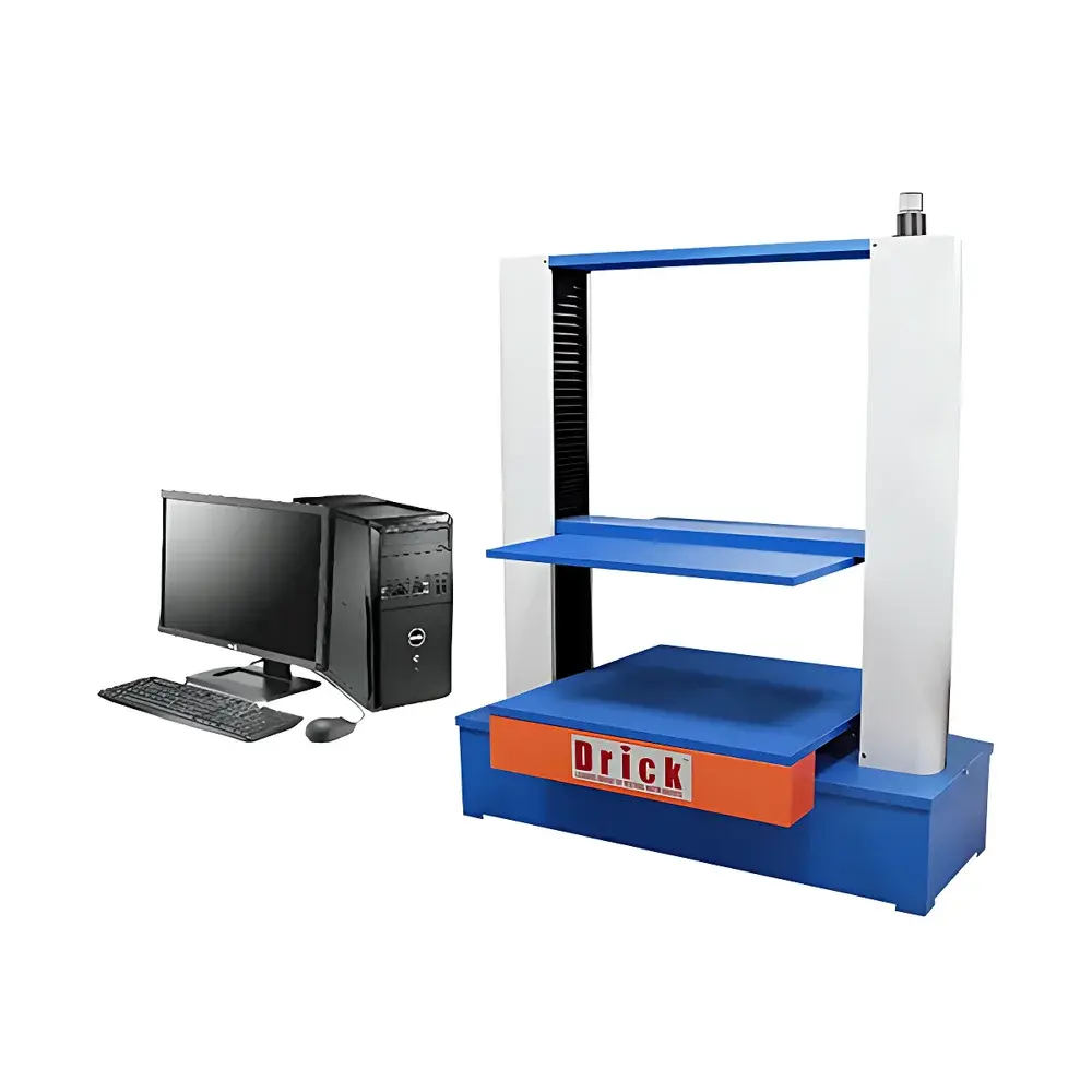 Drick DRK123 PC Computer-Controlled Compression Tester for Corrugated Boxes