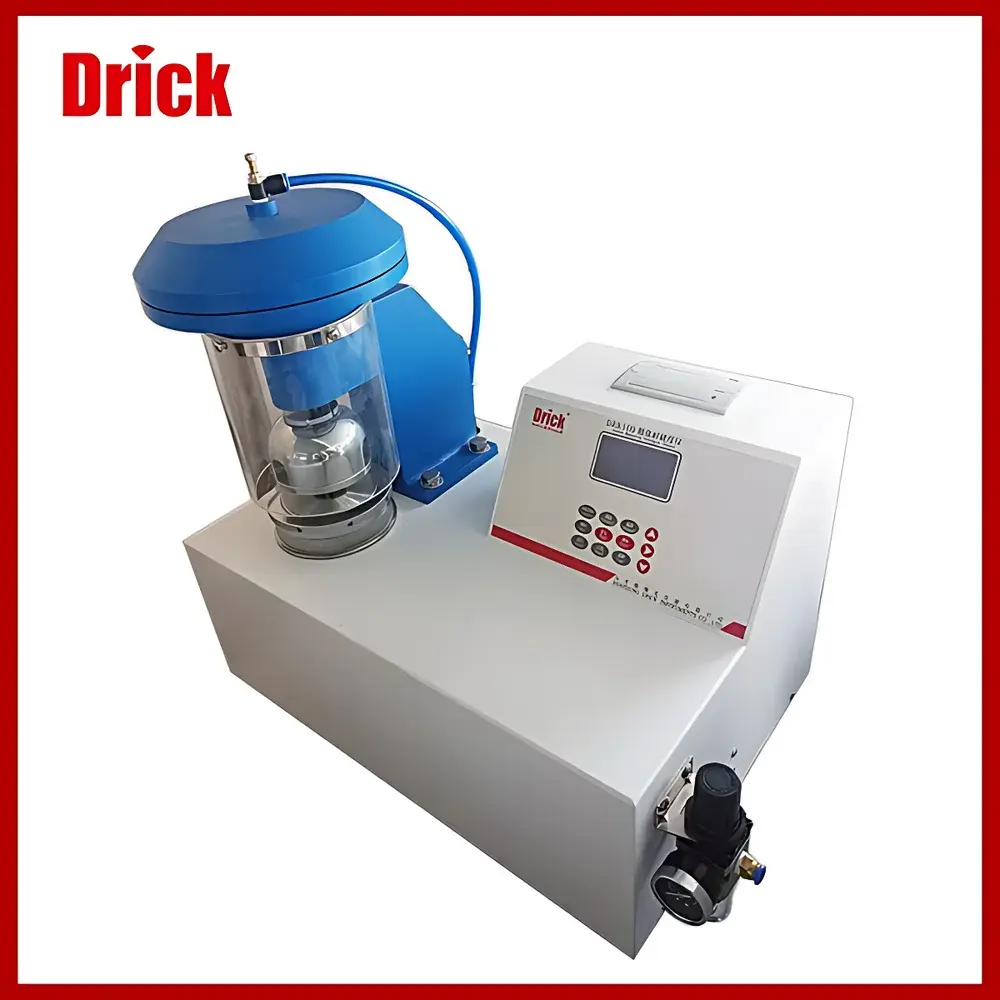 Drick DRK109AQ Intelligent Pneumatic Bursting Strength Tester with Auto-Specimen Clamping