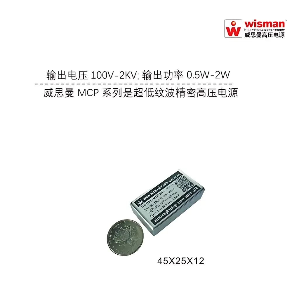 Wiseman MCP2kV/2W Instrument-Dedicated High-Voltage Power Supply Module