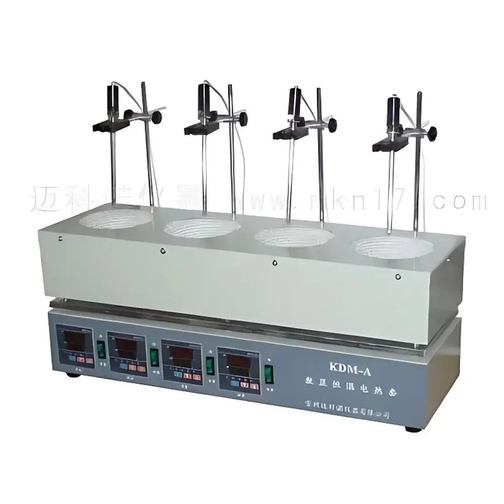 MKN KDM-A Series Quadruple Digital Temperature-Controlled Electric Heating Mantle