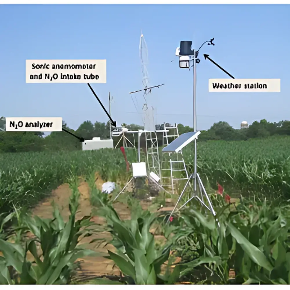 Aerodyne TILDAS-CN Dual-Isotope Gas Analyzer for Simultaneous Carbon and Nitrogen Stable Isotope Ratio Monitoring