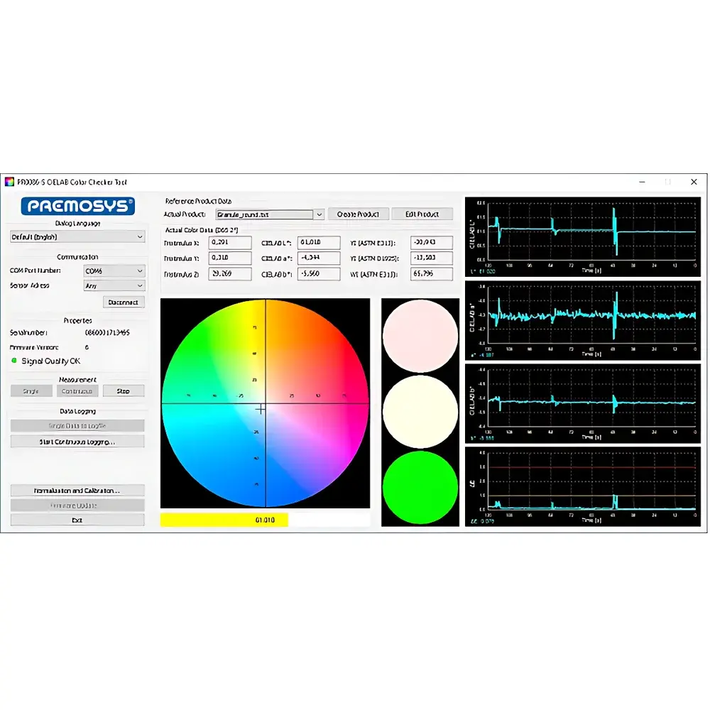 PREMOSYS PR0086-S Online CIELAB Color Measurement System