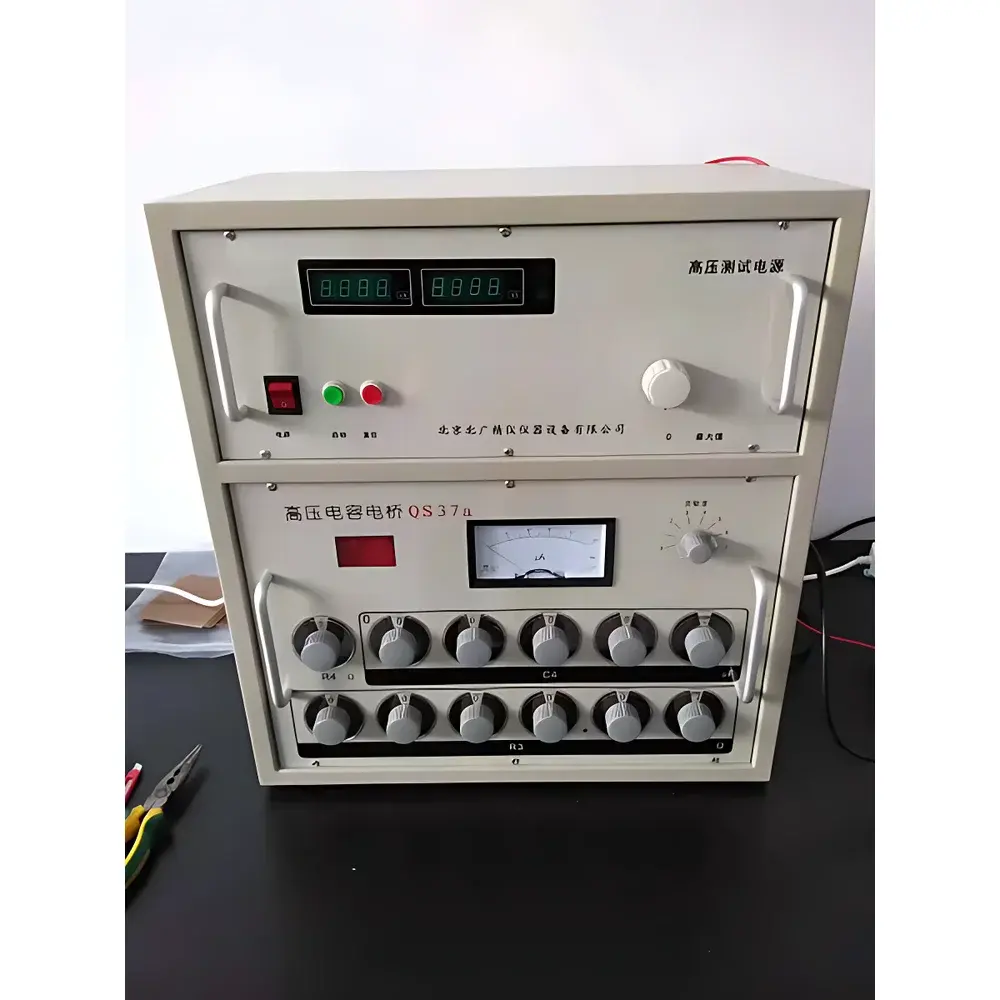 Beiguang Jingyi BQS-37a High-Voltage Schering Bridge for Dielectric Constant and Dissipation Factor Measurement of Thin-Film Insulating Materials