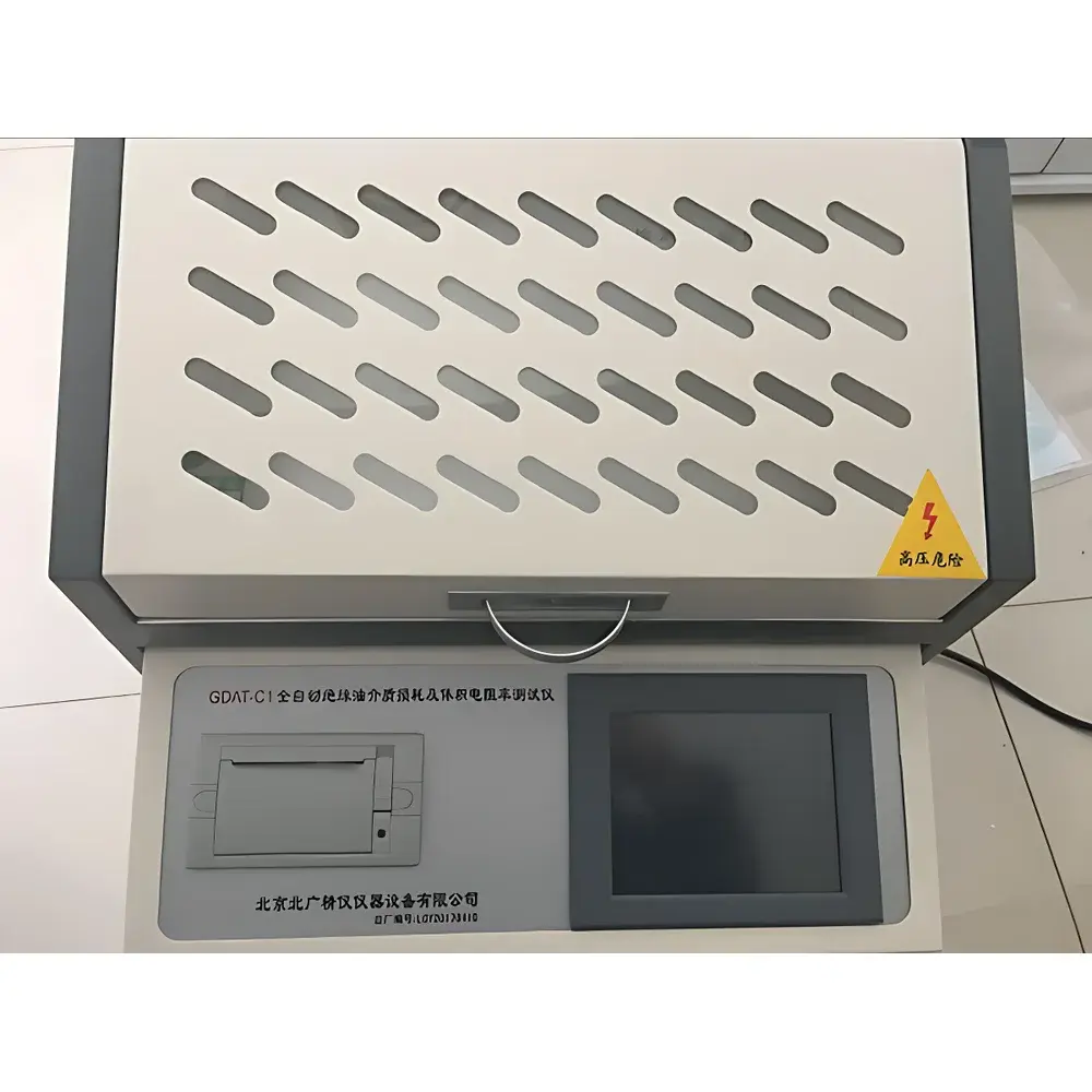 North Guangjing Precision GDAT-11 Series Insulating Oil Dielectric Loss & Resistivity Analyzer