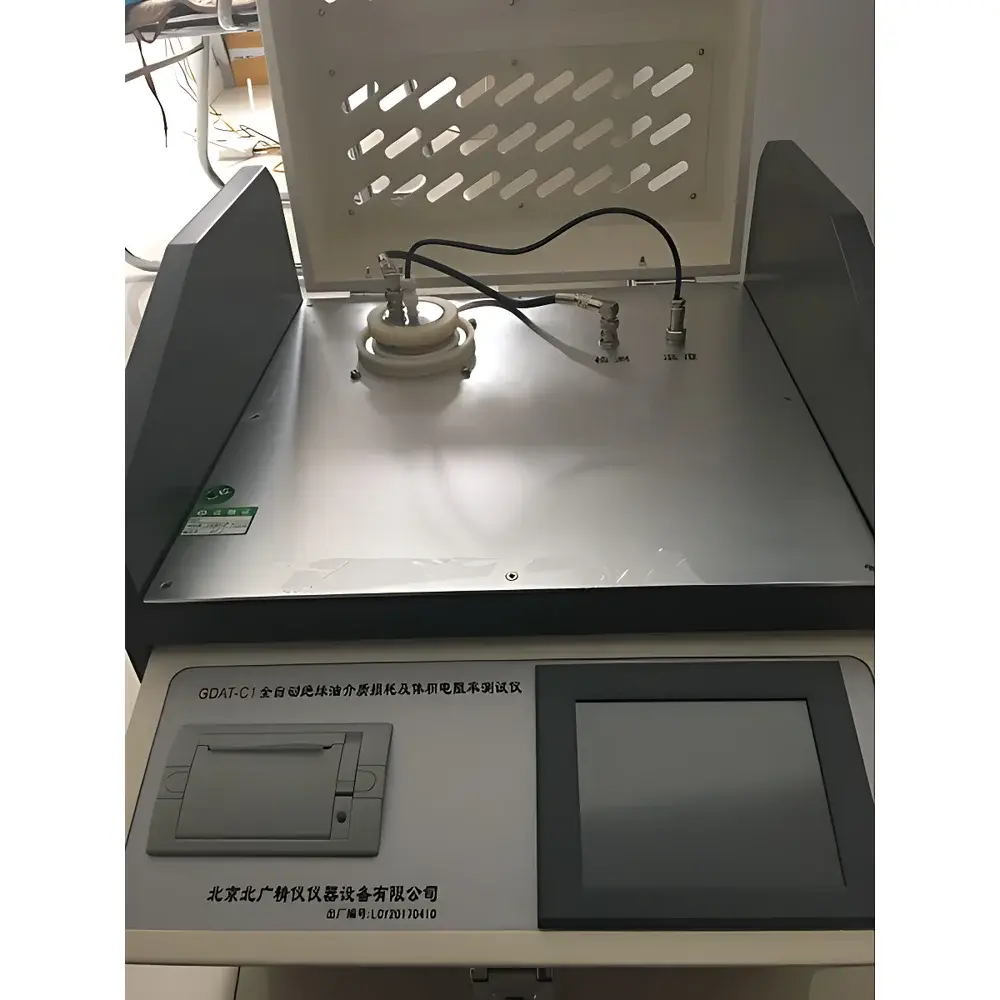 North Guangjing Precision GDAT-11 Series Insulating Oil Dielectric Loss & Resistivity Analyzer