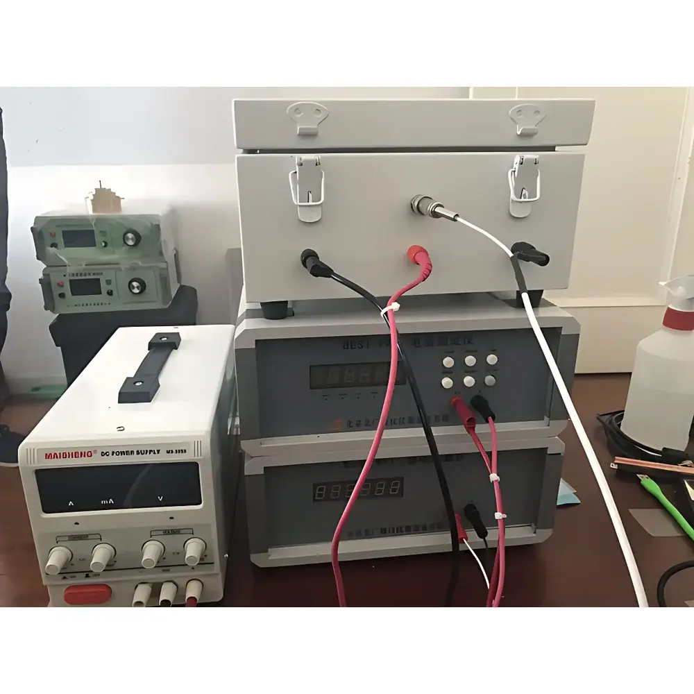 Beijing North Guang Precision Instrument BEST-911 Four-Electrode Volume Resistivity Tester for Conductive and Antistatic Elastomers & Plastics