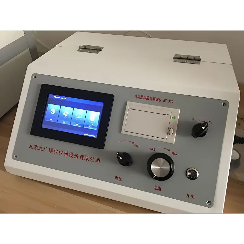 Beiguang Jingyi BC-330 High-Resistance Meter for Volume and Surface Resistivity Testing of Electrical Insulating Papers