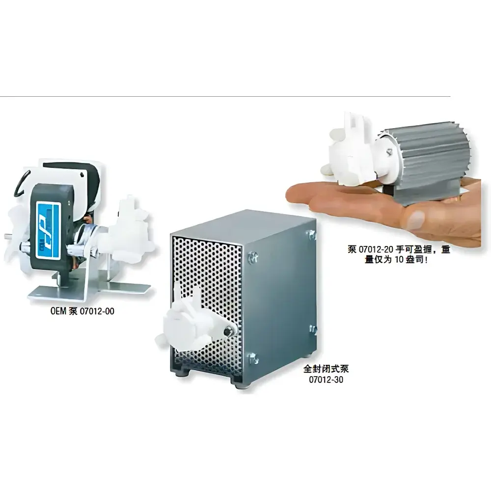 Cole-Parmer Miniature Gear Pump Model 07012 Series