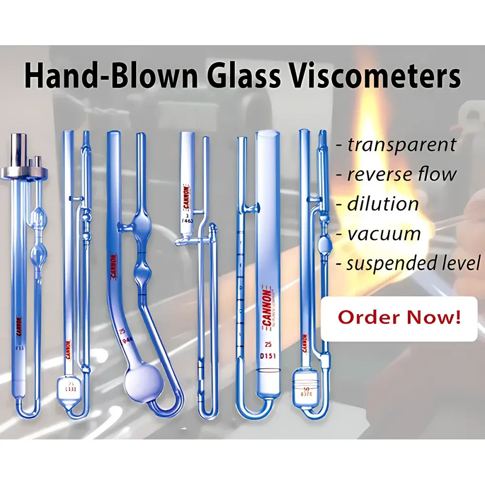 Cannon Modified Koppers Reversed-Flow Vacuum Viscometer Model 9724-W