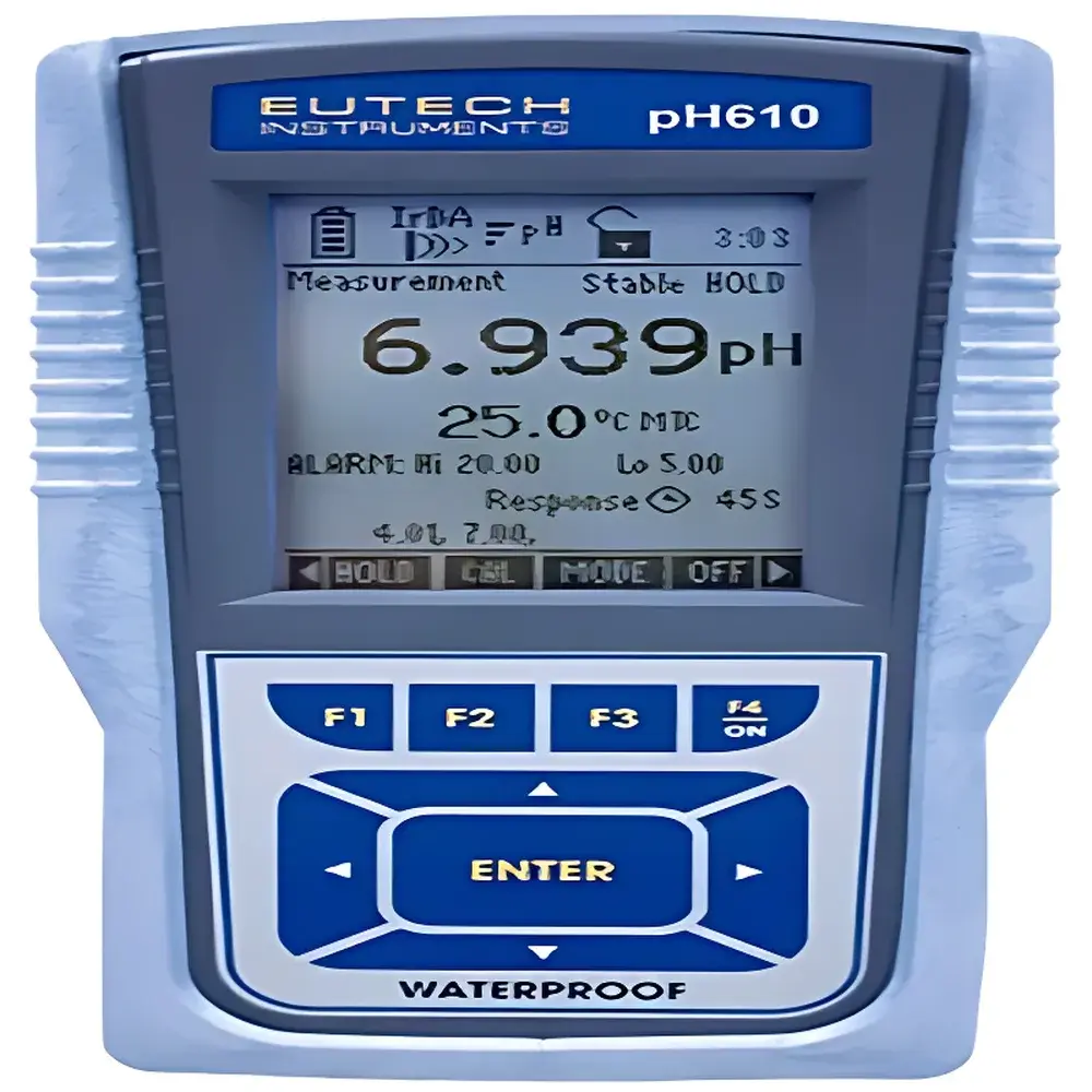 Eutech CyberScan pH 610 Portable pH/ORP/mV/Temperature Meter