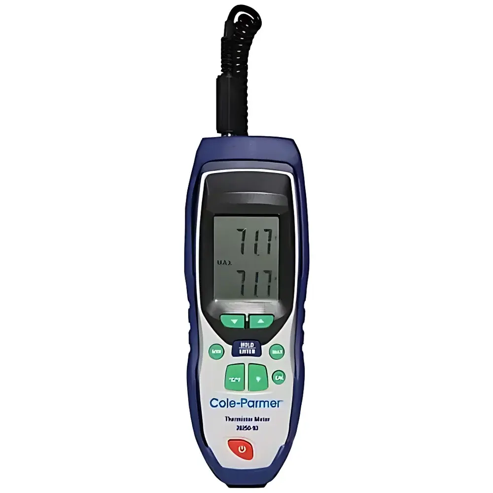 Digi-Sense Model 20250-93 Digital Thermistor Thermometer with NIST-Traceable Calibration Certificate