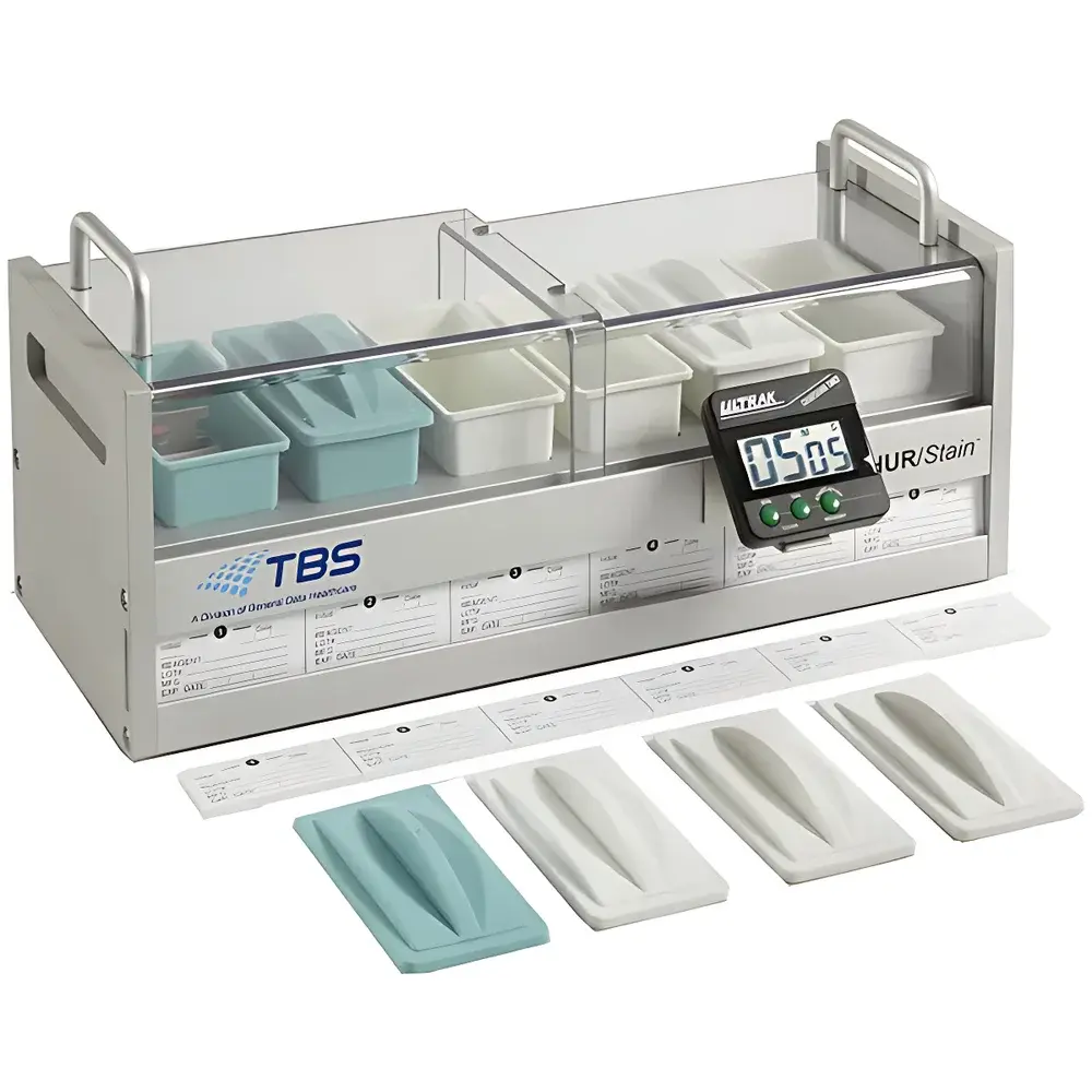 Cole-Parmer SS-12L Manual Slide Staining Station