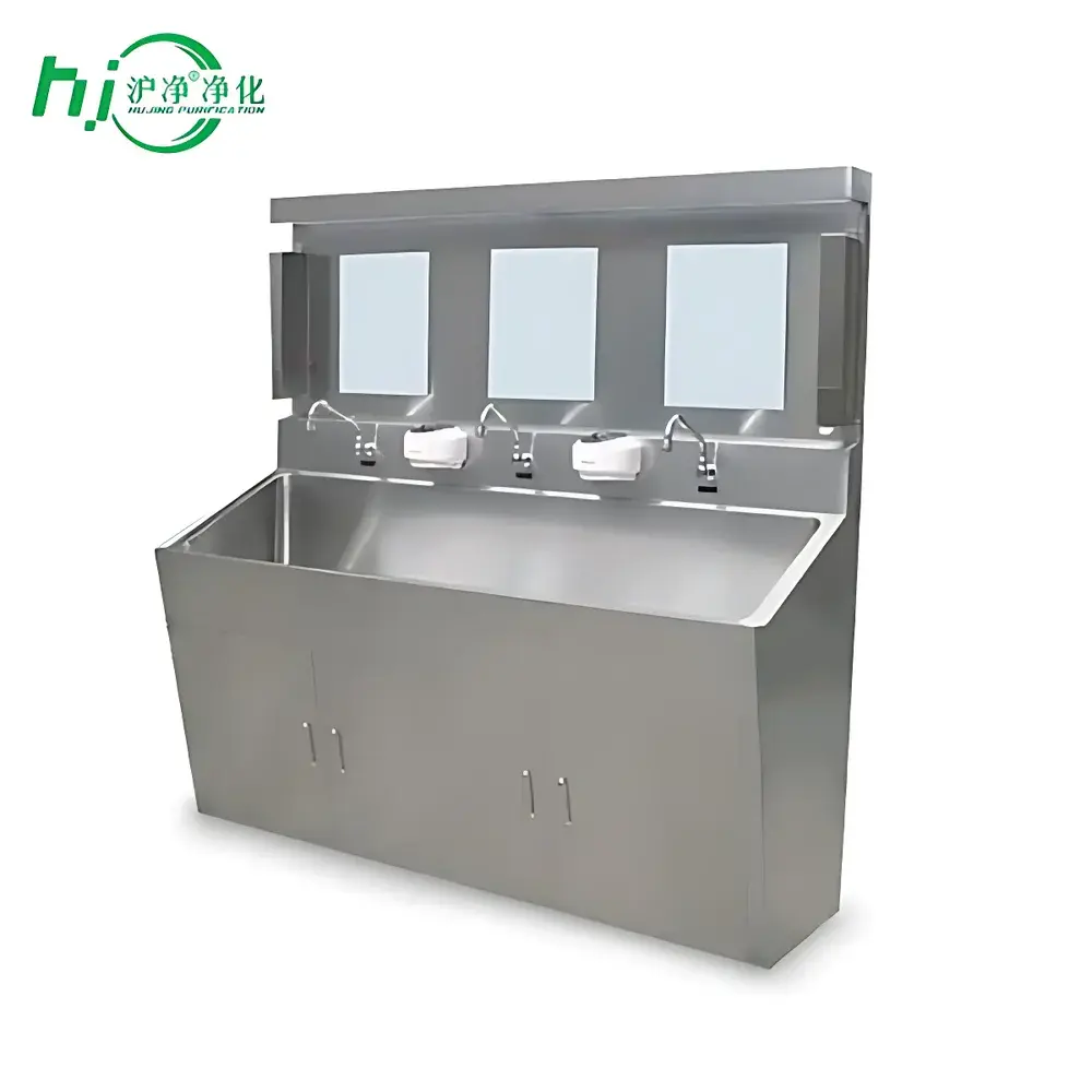 HJ PureClean™ Stainless Steel Laboratory Handwashing Sink