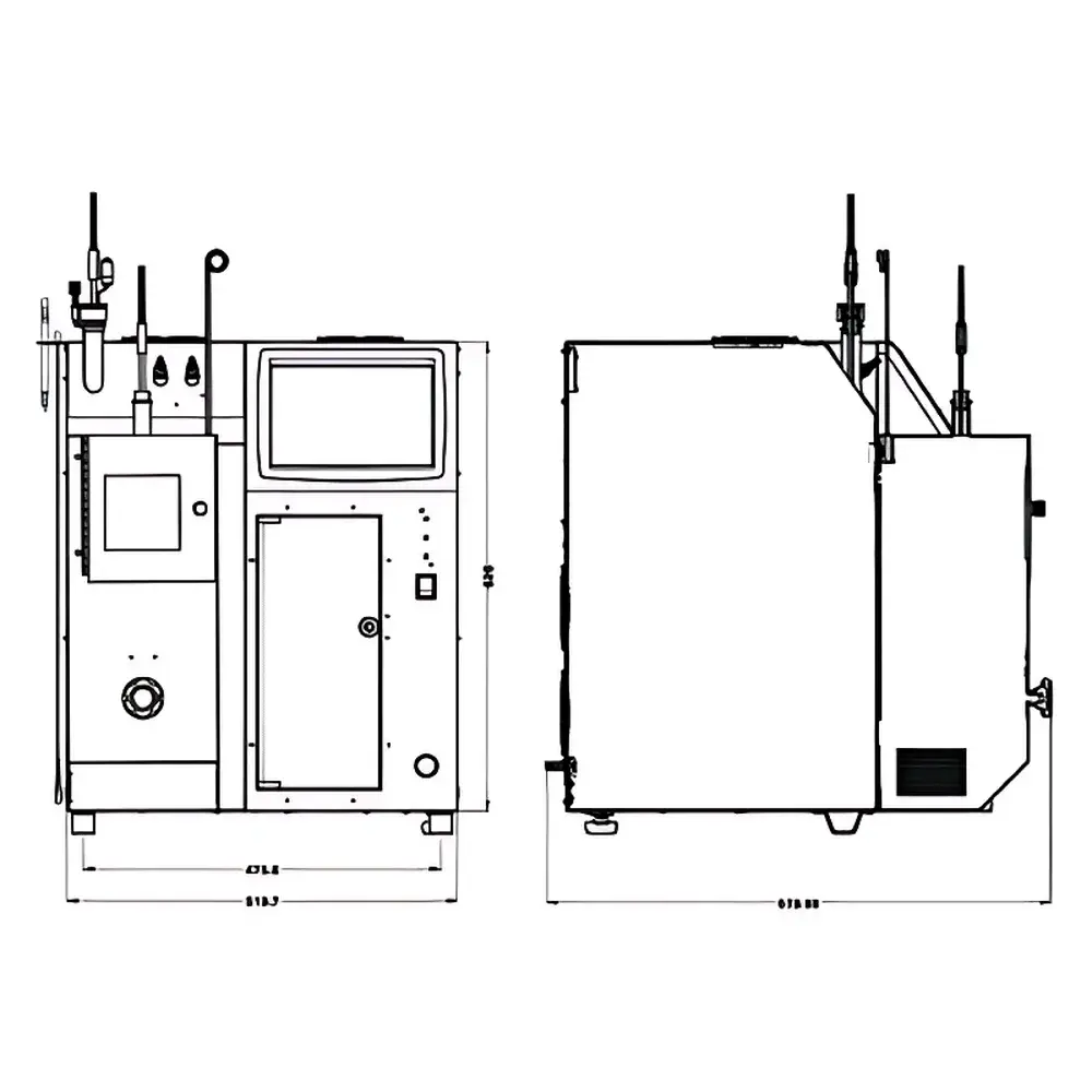 Karrie EDS110 Fully Automated Petroleum Distillation Apparatus