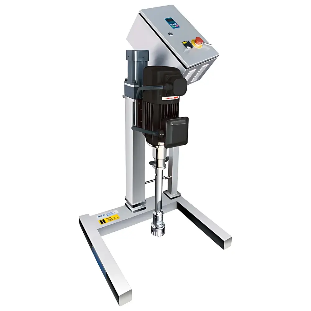 FLUKO FA60-161-E High-Shear Dispersing Emulsifier with Electric Lifting Column