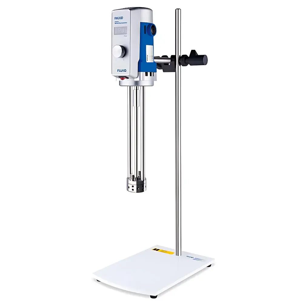 FLUKO FM20D-S-S Digital Display High-Shear Disperser and Homogenizer