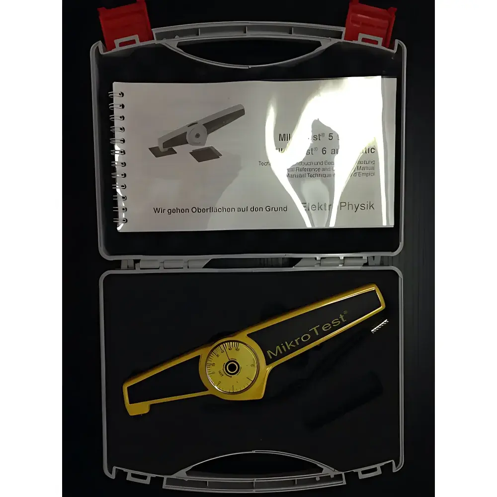 EPK MIKROTEST G6 Electromagnetic Coating Thickness Gauge for Ferrous Substrates (0–100 µm)