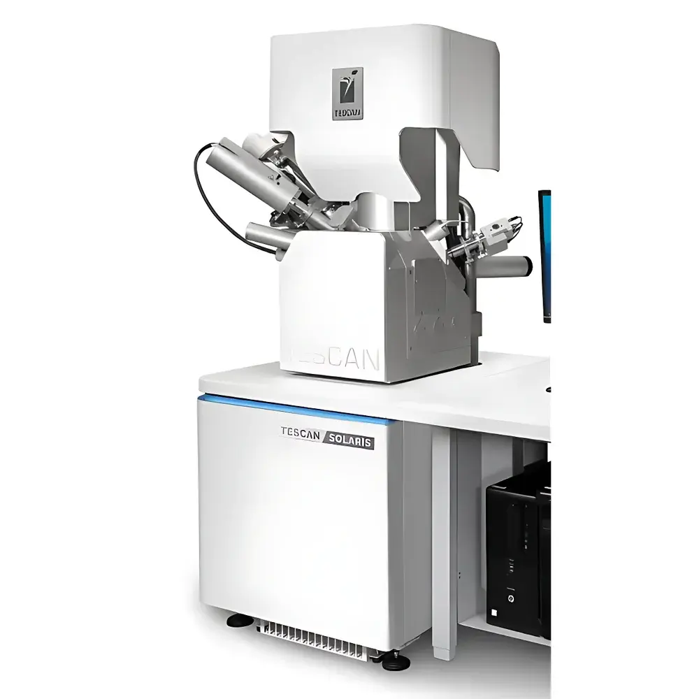 TESCAN SOLARIS Ga⁺ Focused Ion Beam-Scanning Electron Microscope (FIB-SEM)