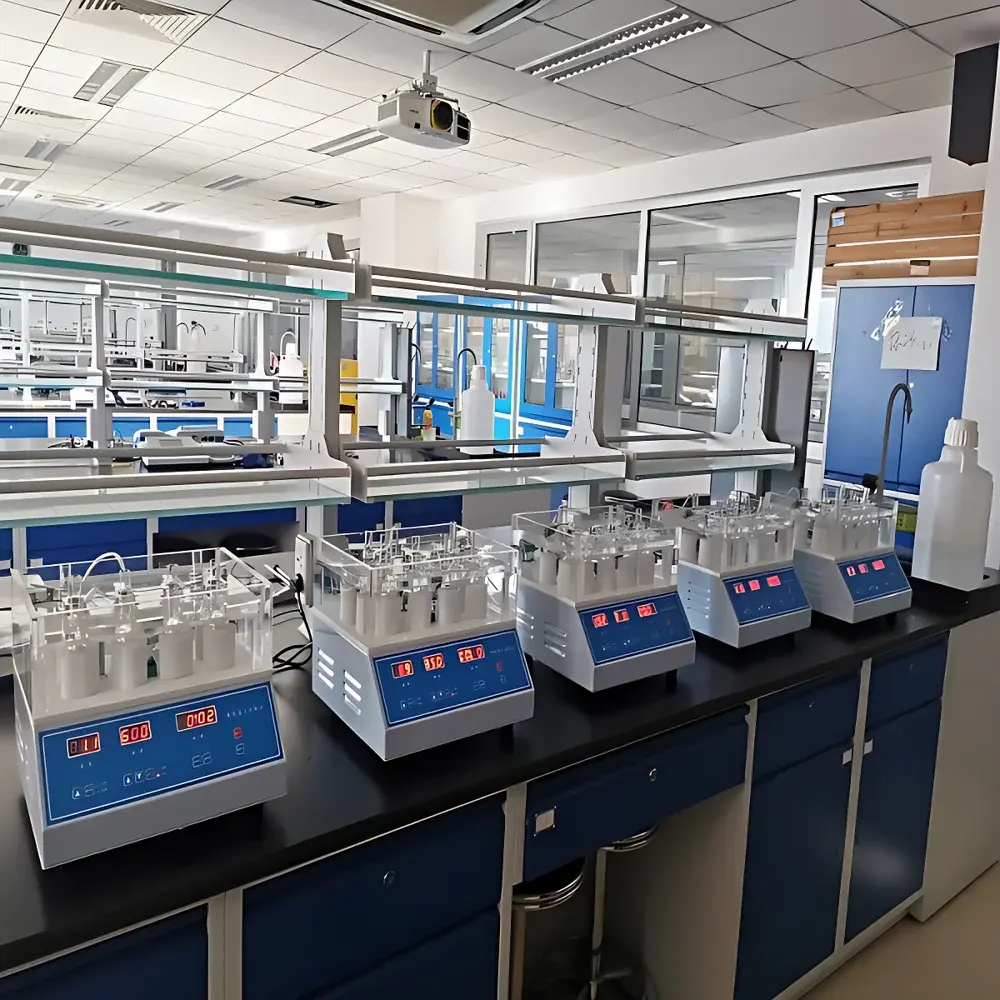 HengaoDe H17929 Multi-Function Materials Testing System: Penetrometer for Lubricating Greases & Petroleum Waxes, Sink-Float Density Comparator for Glass, Impaction-Based Airborne Microbial Sampler, Pesticide Low-Temperature Stability Tester, and Intelligent Transdermal Diffusion Cell