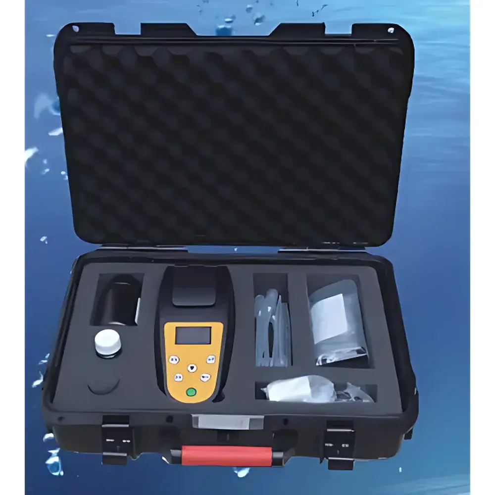 HengaoDe H18243 Portable Open-Channel Flow Meter with Color LCD Touchscreen