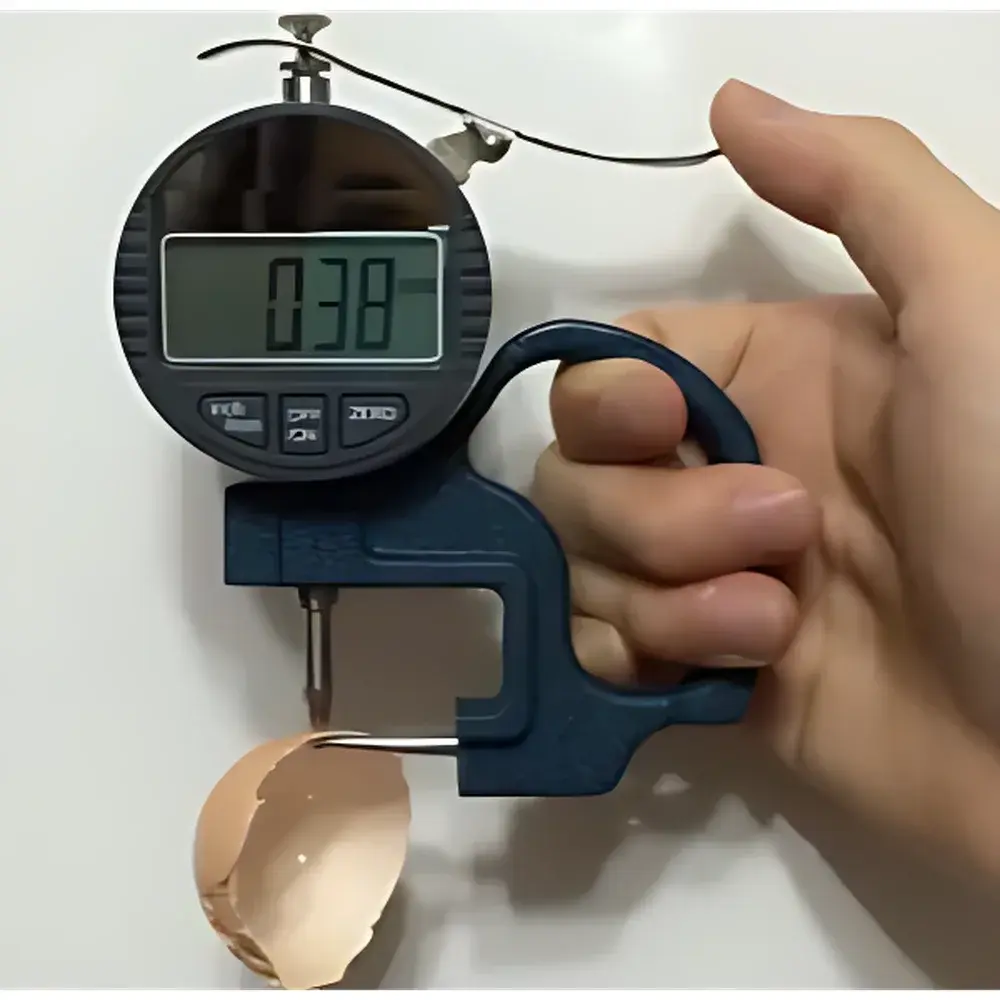 Hengao De HAD-MA3 Eggshell Thickness Gauge – Precision Optical Reflectance Thickness Meter for Avian Eggshells