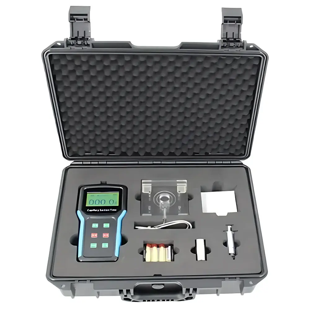 HengaoDe HAD-1000 Explosion-Proof Crude Oil Water Content Analyzer with Capillary Suction Time (CST) Measurement, Wuyin High-Speed Mixer, Integrated Portable Weather Station, Petroleum-Specific Metering System, and Ultrasonic Metal Thickness Gauge – All-in-One Laboratory & Field Testing Platform