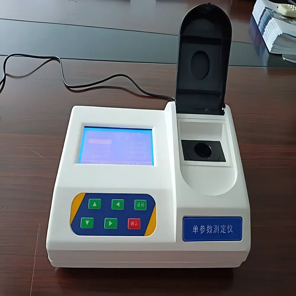 Hengaode V1100/V1200 UV-Vis Spectrophotometer, H100 Nitrogen-Protected COD Digestion System, HA/96EP Intrinsically Safe 2-Wire Conductivity Transmitter, and HAD-30340 Digital pH Colorimeter