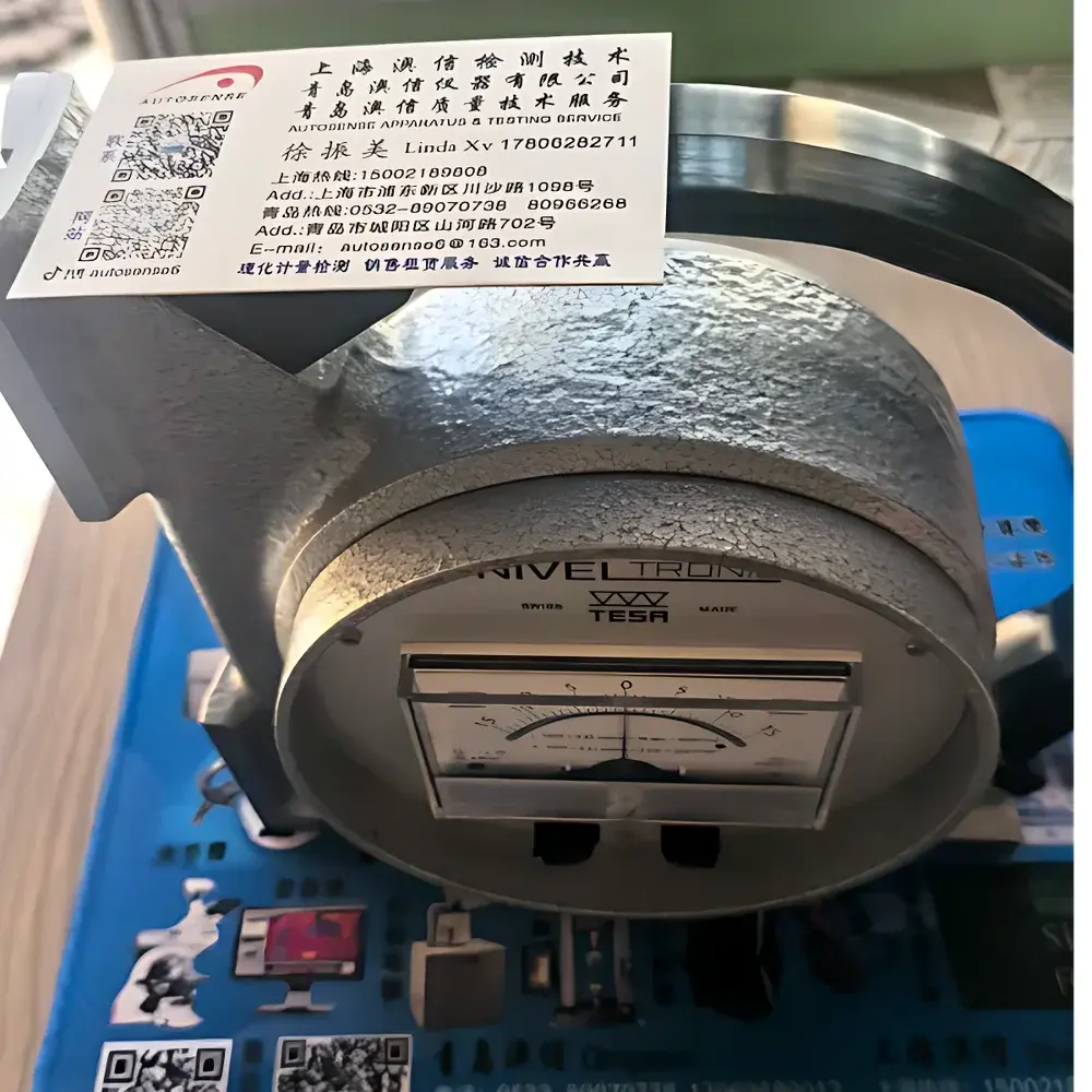 TESA NIVELTRONIC Electronic Level with Analog Display and Built-in Current Meter