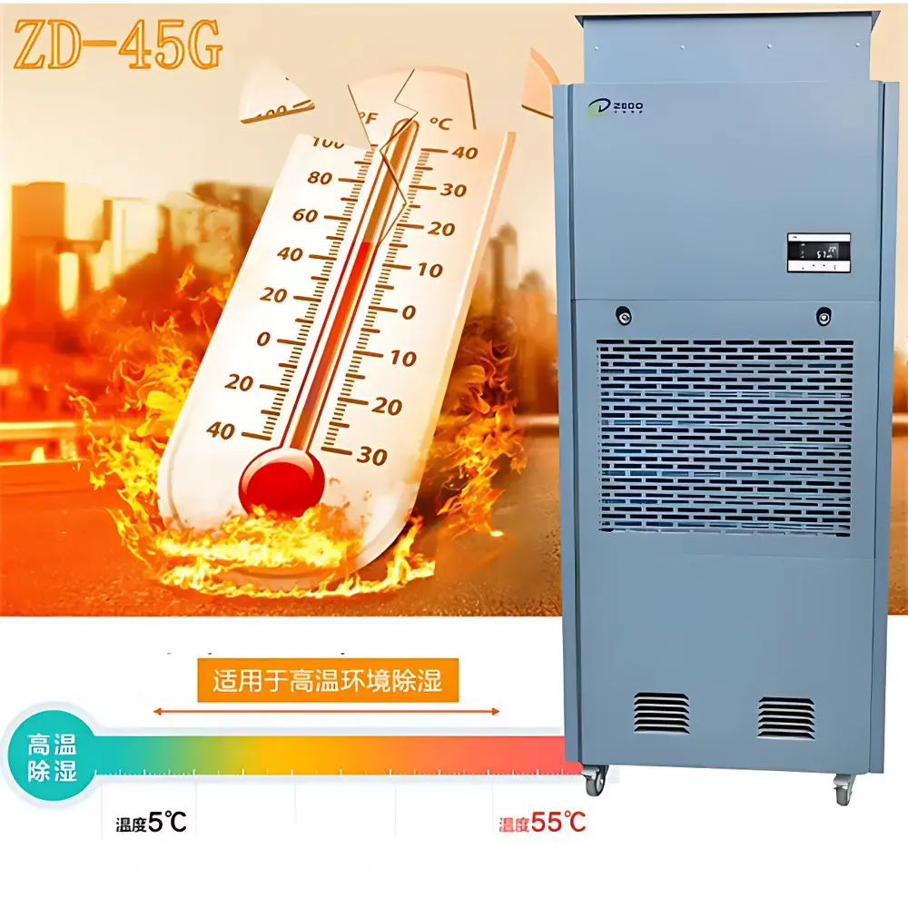 ZEDO ZD-8240G High-Temperature Industrial Dehumidifier