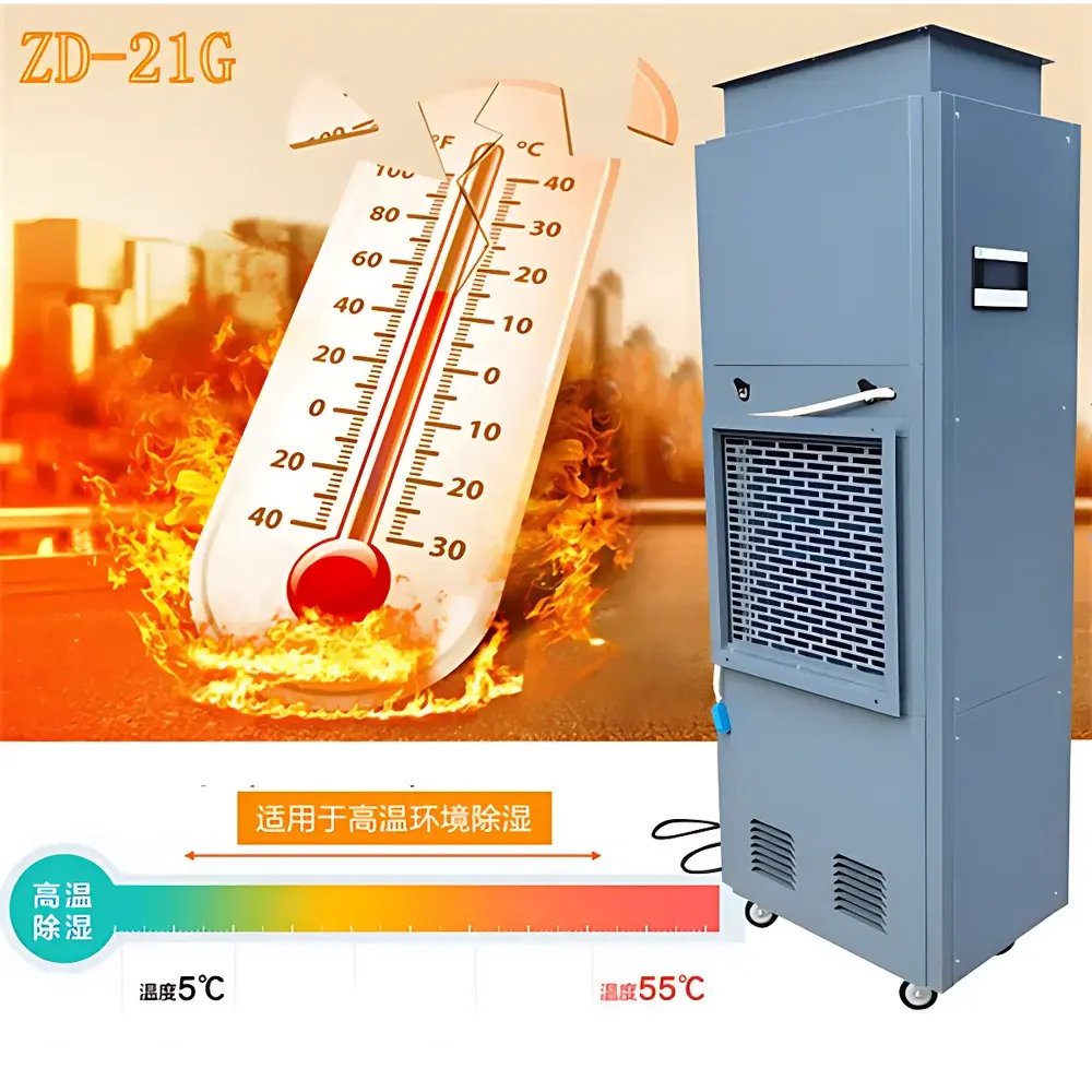 ZEDO ZD-8240G High-Temperature Industrial Dehumidifier