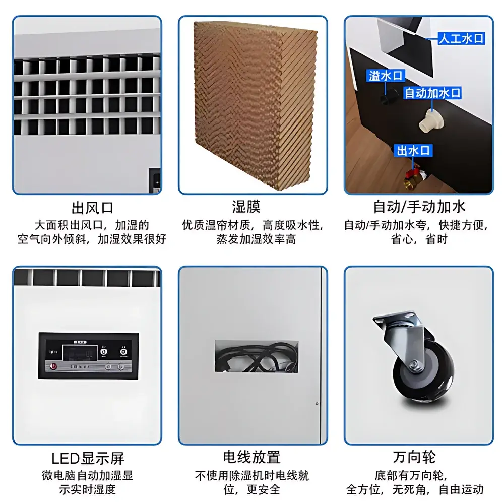ZEDO QS-15 Evaporative Media Humidifier
