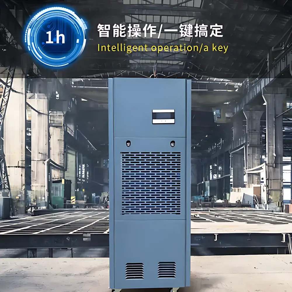 ZEDO ZD-8168C Industrial Compressor-Based Dehumidifier for Basement Environments