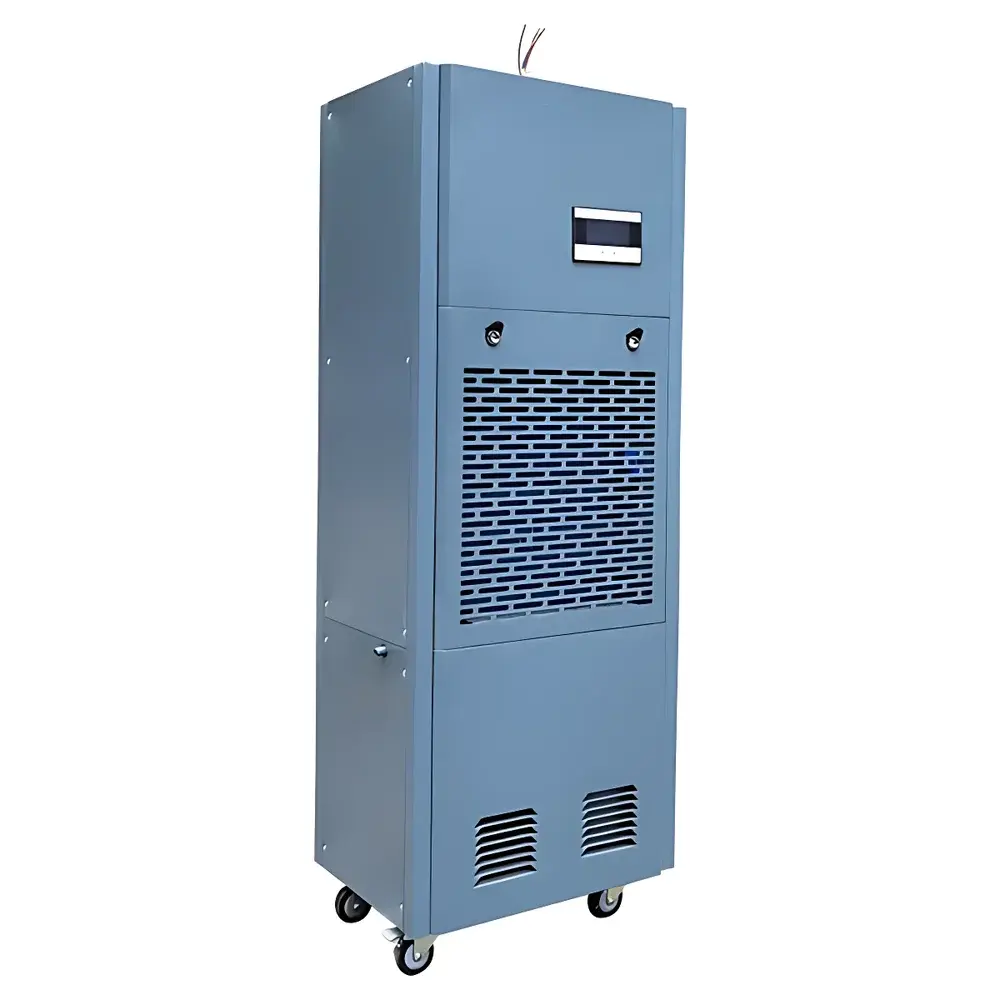ZEDO ZD-8168C Industrial Compressor-Based Dehumidifier for Basement Environments