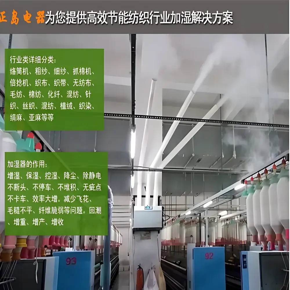 ZEDO ZS-60Z Industrial Ultrasonic Humidifier