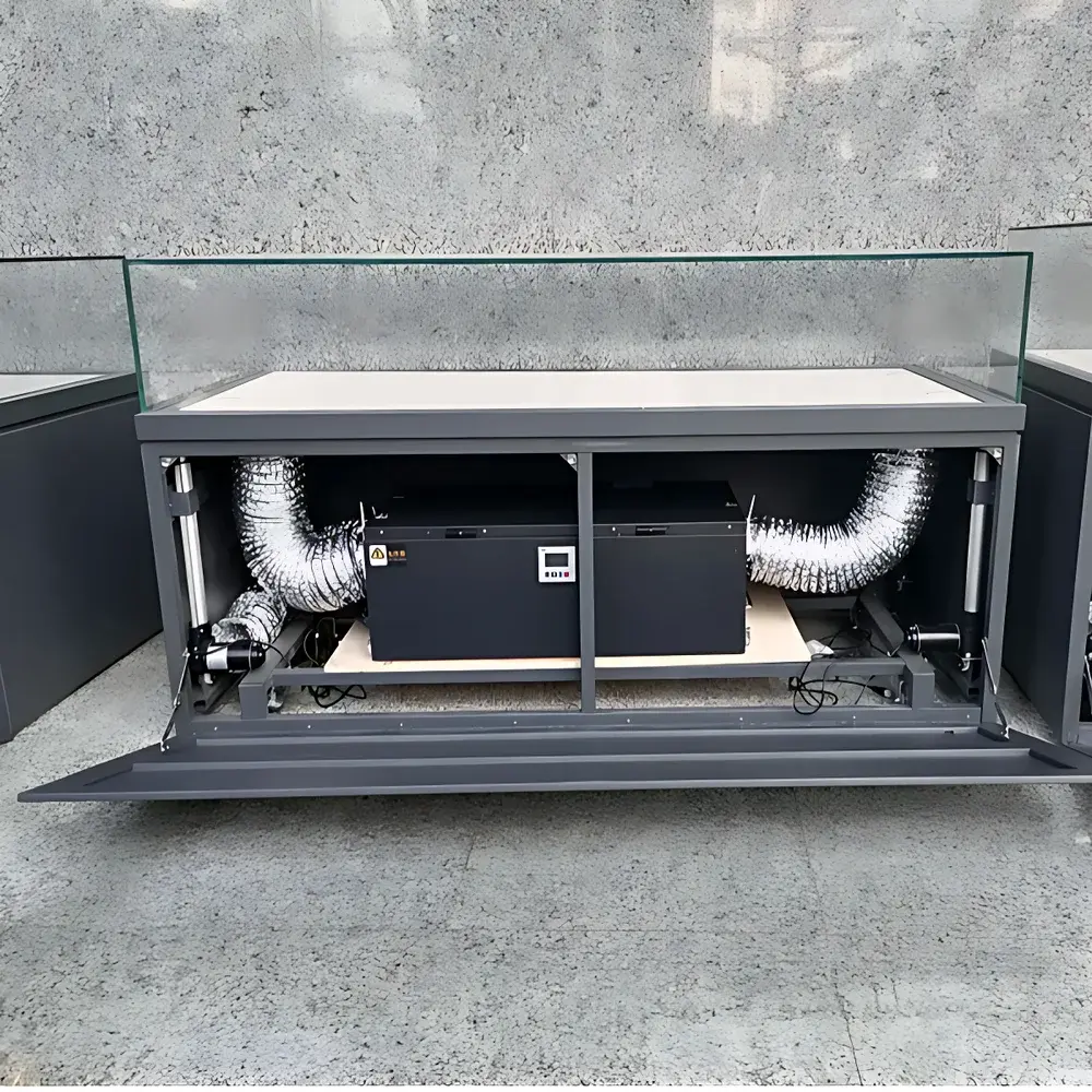 ZEDO HF-850Z Museum Display Case Climate Control System