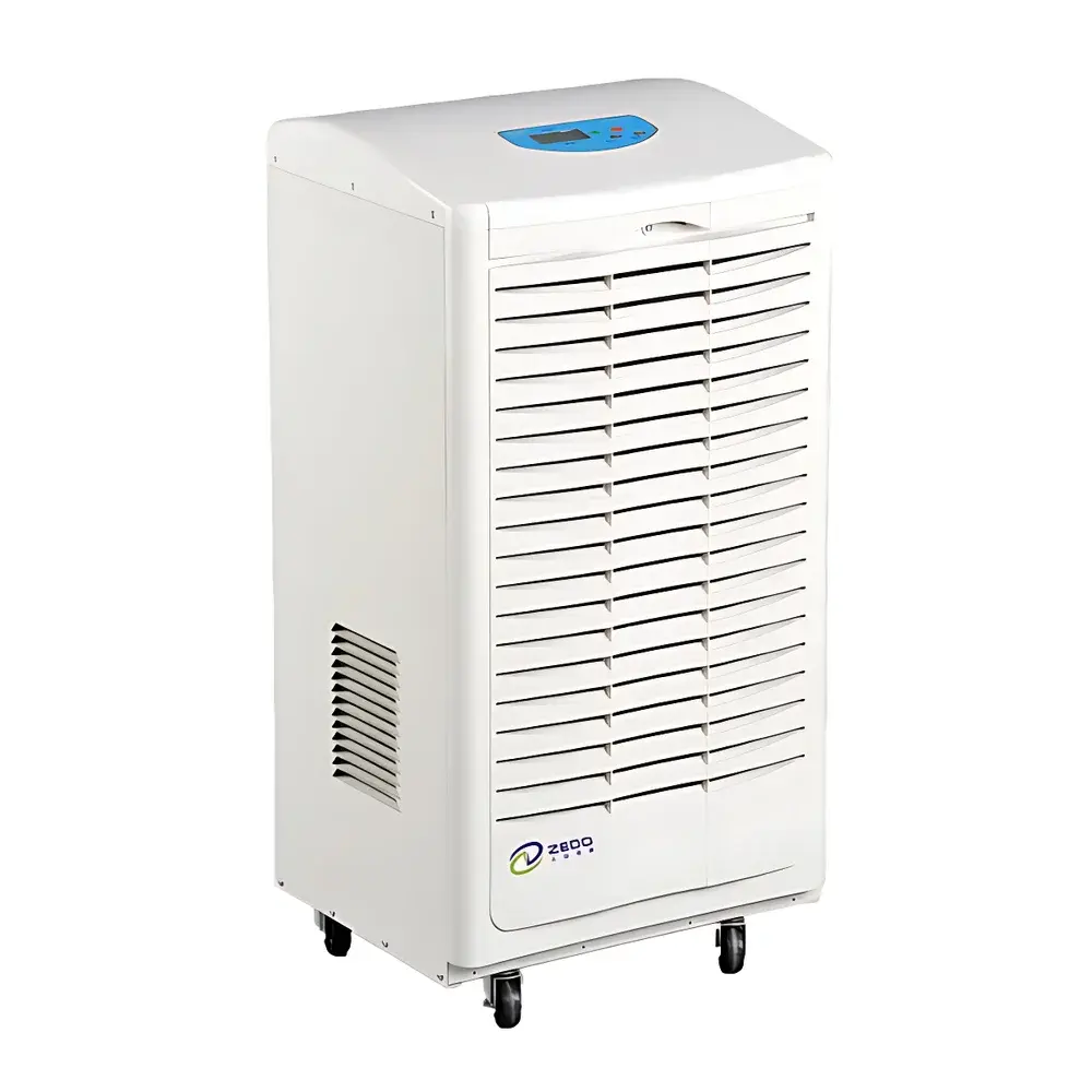 ZEDO ZD-8138C Industrial Desiccant-Style Compressor Dehumidifier for Construction Sites