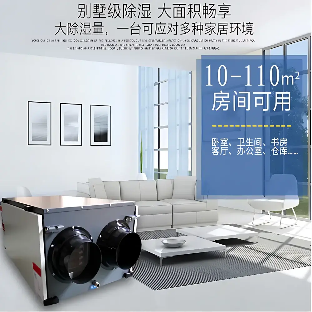 ZEDO ZD-668XF Central Fresh Air Dehumidification System