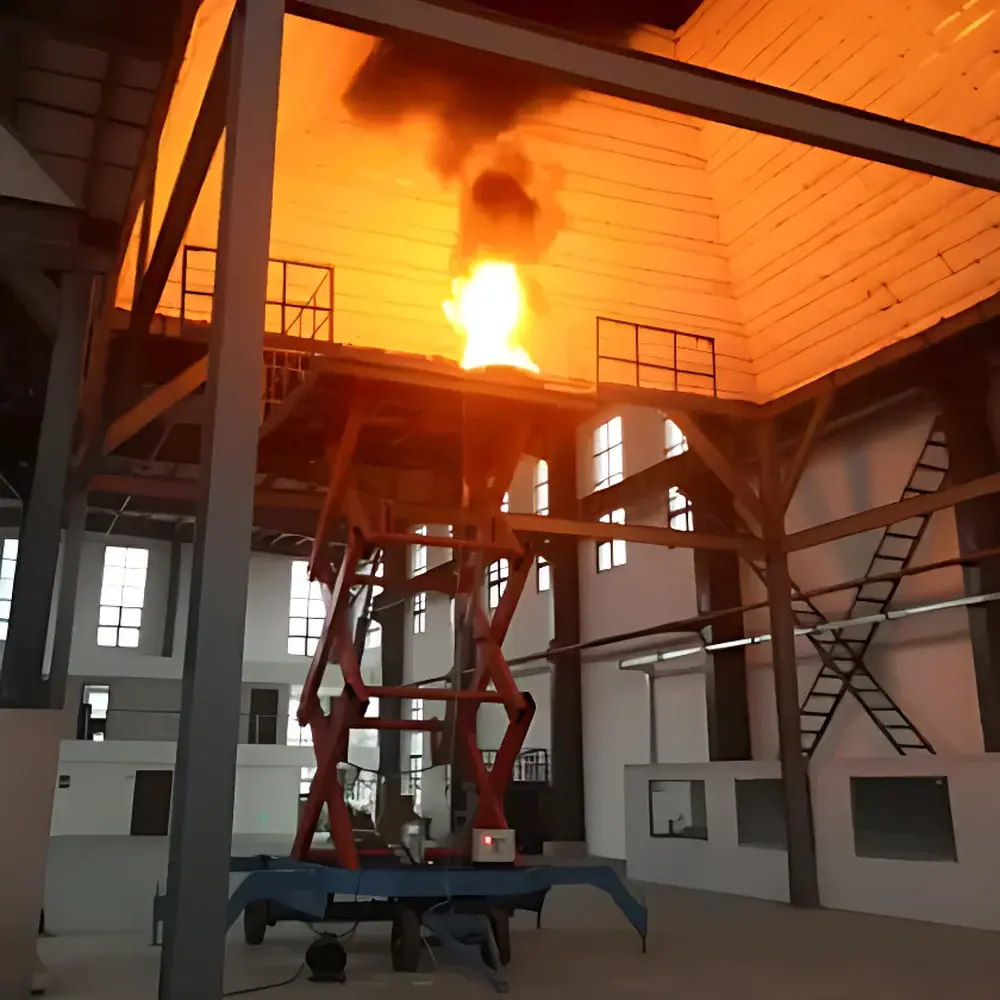 TTech-ISO9705 Large-Scale Lithium Battery Module & Rack-Level Fire Propagation Test System