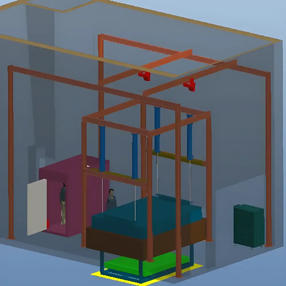 TESTech TTech-CJPT Explosion-Proof Battery Disassembly Platform