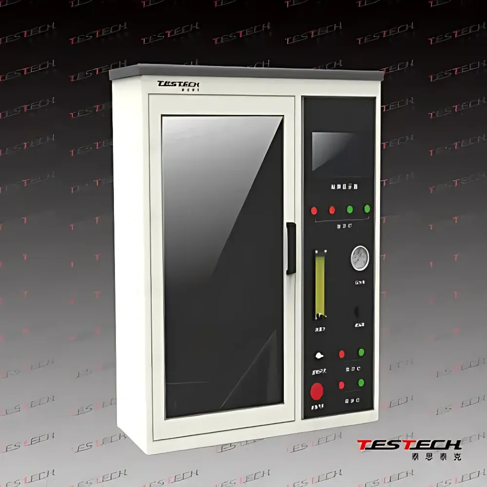 TESTech TTech-GBT14644 45-Degree Textile Flammability Tester