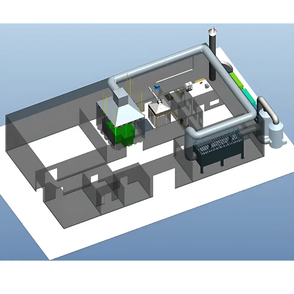 TESTech Ttech-UL9540A-10 UL 9540A Compliant Battery Thermal Runaway Simulation & Fire Test System