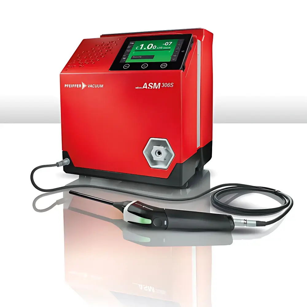 Pfeiffer Vacuum ASM 306 S Helium and Hydrogen Sniffer Leak Detector