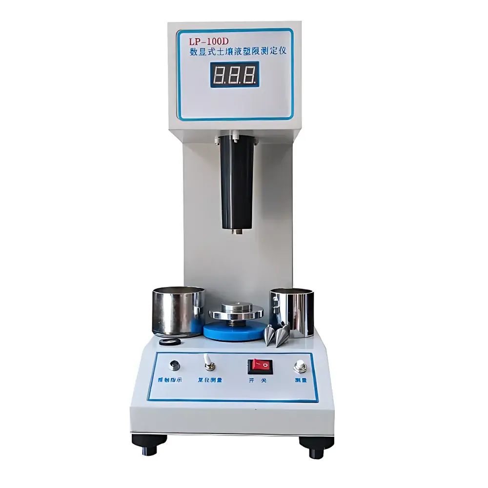 Rongjida LP-100D Digital Combined Liquid Limit and Plastic Limit Tester with Optical Cone Penetration System