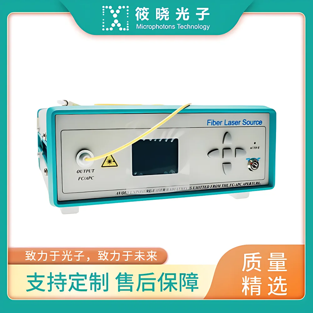 MikroPhotonics MP-PS-CW-O-FT-FL-CT 1550 nm Benchtop Polarization-Maintaining Pulsed Laser Source (1.2 µJ)